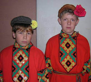 Дети познакомились со святочными гуляниями на Руси